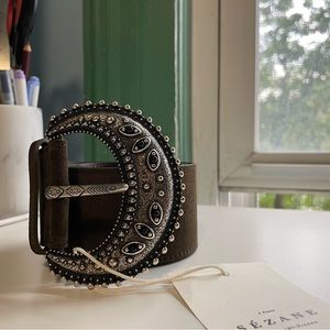 NWT🏷️ Sézane Louve Belt in Khaki